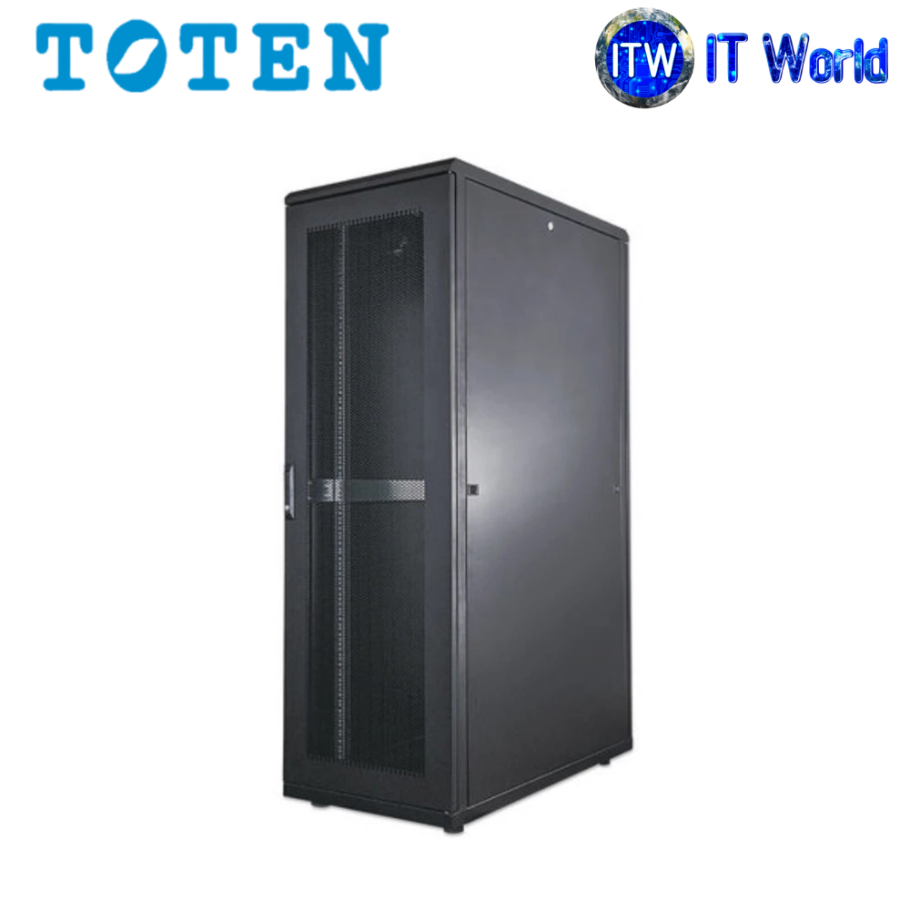 Toten Professional 42U Network Rack Cabinet 19&quot; Server Equipment Rack/Enclosure (G3.8042.9801)