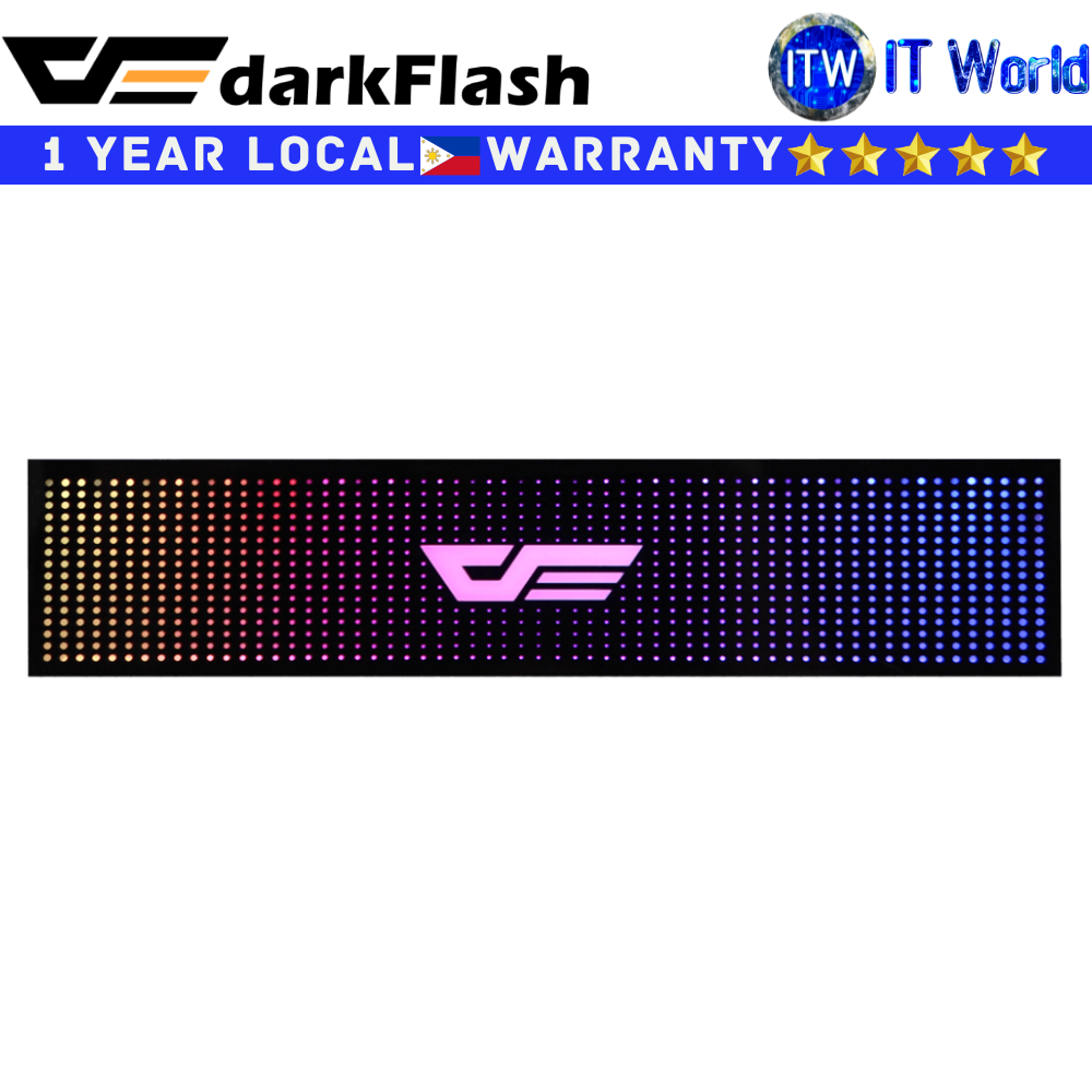 Darkflash PSU Cover LED Panel LP40 ARGB LED Panel (Black)