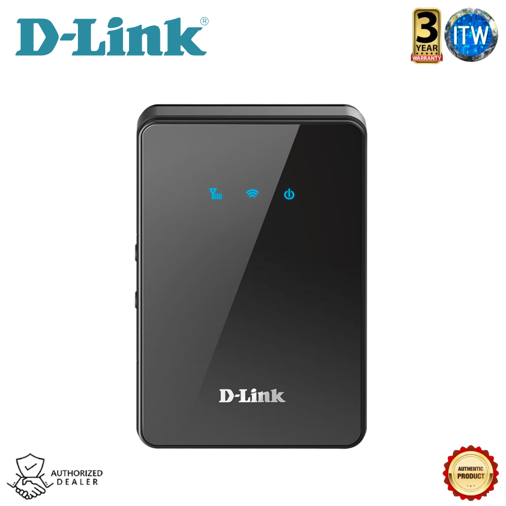 D-Link 4G/LTE Mobile Router - Wireless N300 myPocket LTE Router w/Built-in Battery (DWR-932C)