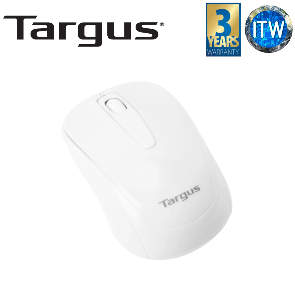 Targus W600 Wireless Optical Mouse (Black/White/Red/Blue/Zephy Pink/Blue Heaven/Quarry Gray/Granite Green)