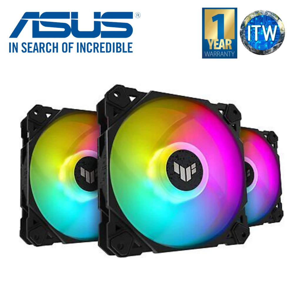 ASUS TUF Gaming TF120 ARGB Fan - Triple Pack