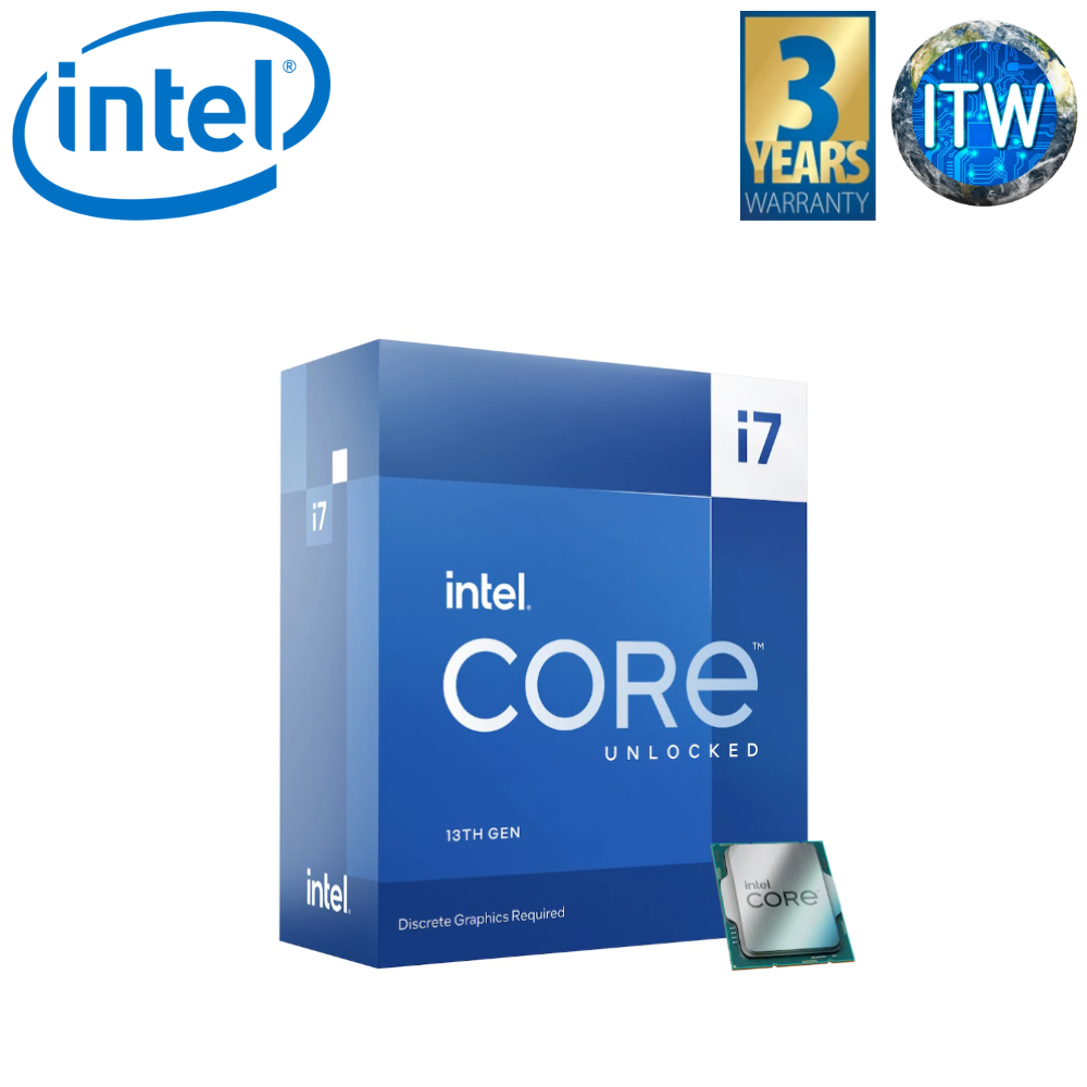 Intel Core i7-13700KF 30MB Cache, up to 5.40Ghz Desktop Processor
