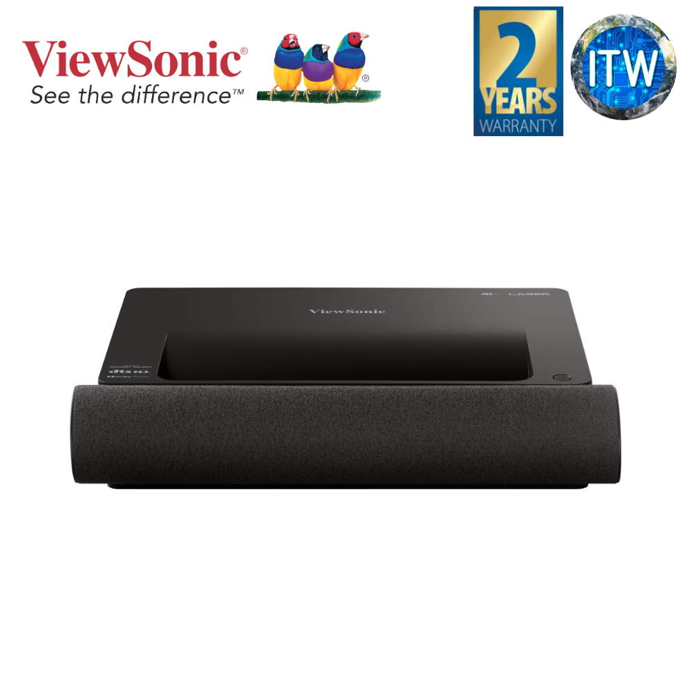 ViewSonic X2000B-4K 2,000 ANSI Lumens 4K HDR Ultra Short Throw Smart Laser Projector