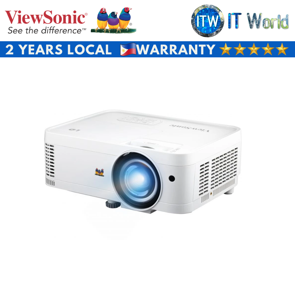 Viewsonic Projector LS550WHE 3,000 ANSI Lumens WXGA Short Throw LED Business/Education