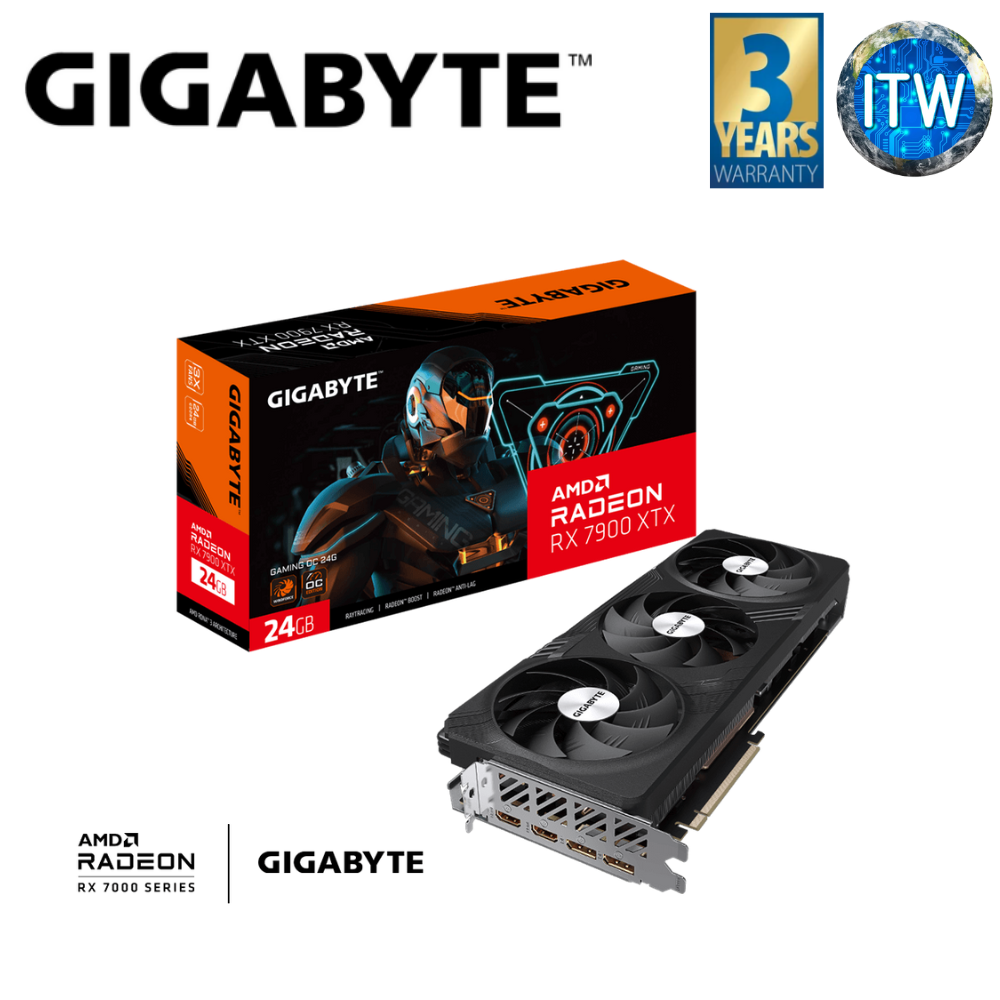 Gigabyte Radeon RX 7900 XTX Gaming OC 24GB GDDR6 Graphic Card