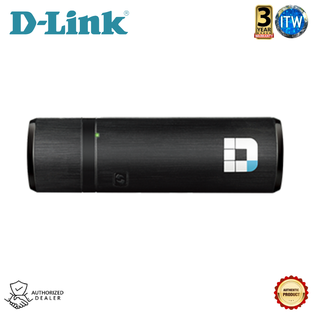 D-Link Wireless AC1200 Dual Band USB Adapter (DWA-182)