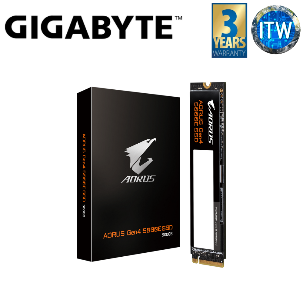 Gigabyte Aorus Gen 4 PCIe 4.0 M.2 2280 NVMe Internal SSD