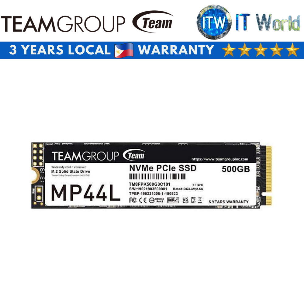 Teamgroup MP44L M.2 PCIe NVMe 4.0 with Graphene Label Internal SSD (500GB/1TB) (500GB)