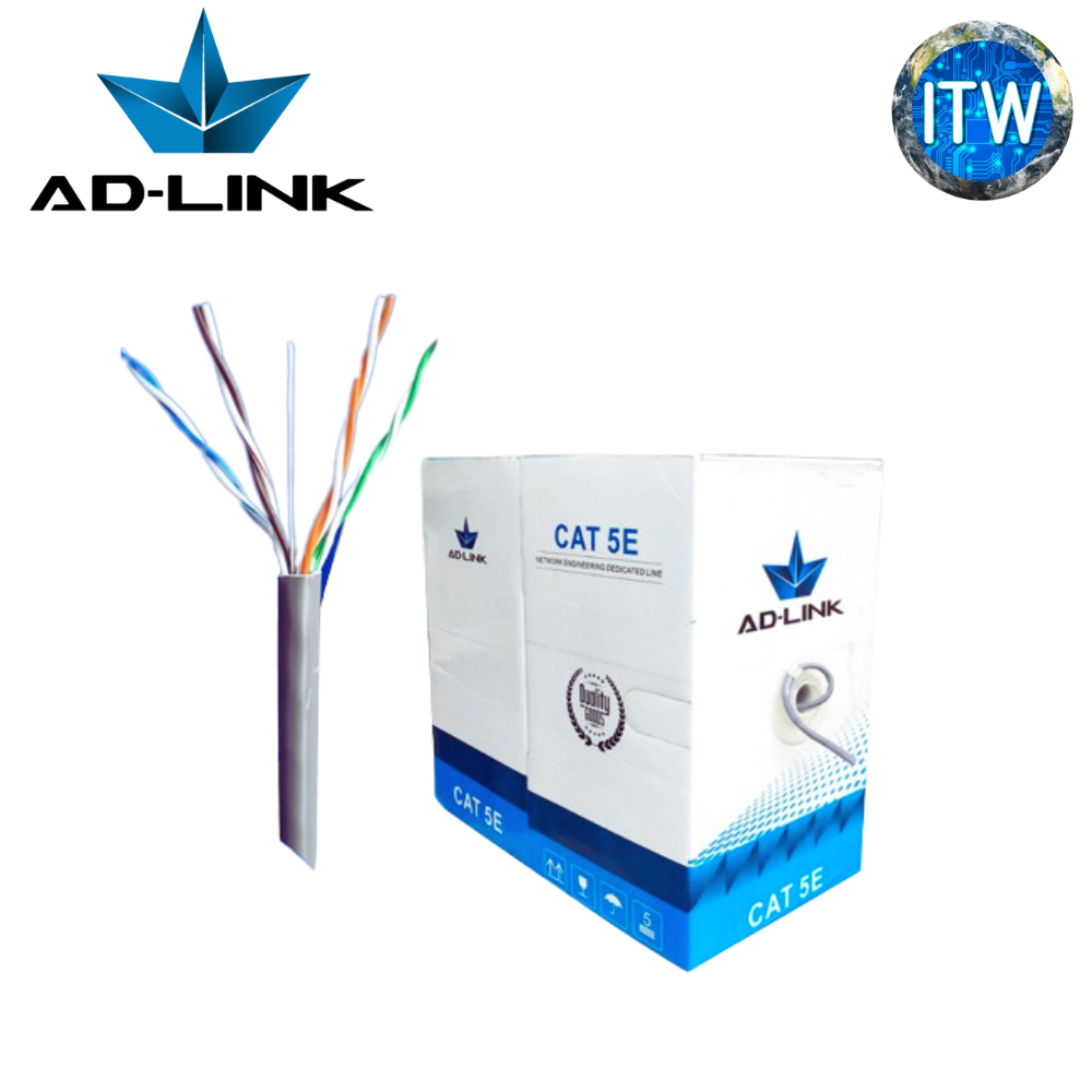 ITW | AD-Link UTP Cat5E 305 Meter Cable Grey