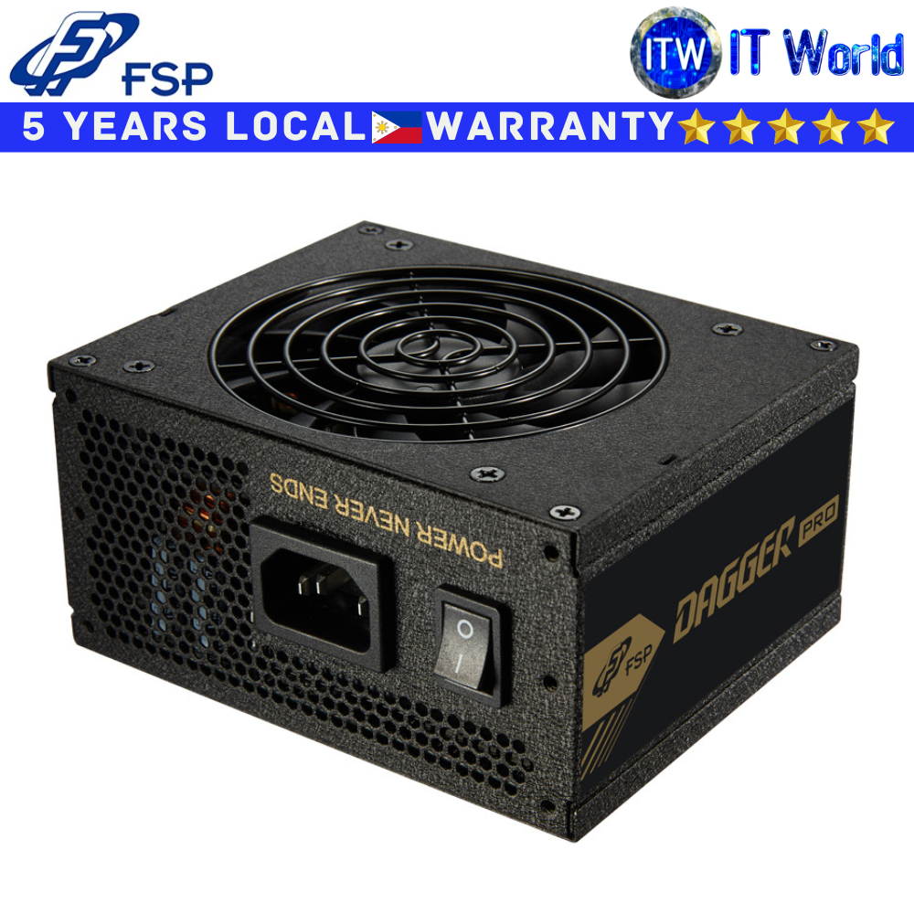 FSP PSU 850W Power Supply Unit Dagger Pro 80+ Gold ATX3.0 PCIe5.0 Fully Modular (SDA2-850GEN5)