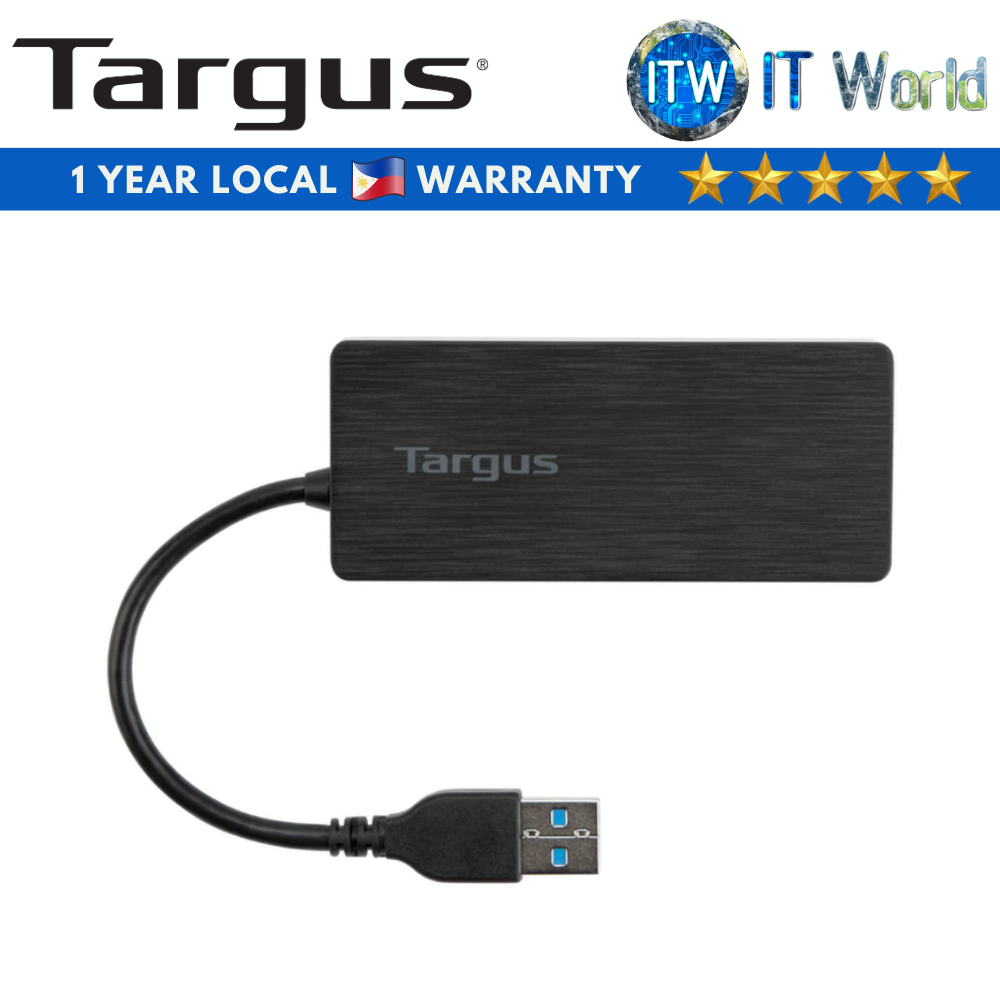 Targus ACH154 Black USB 3.0 4-Port Hub (ACH154AP-91 BLACK)