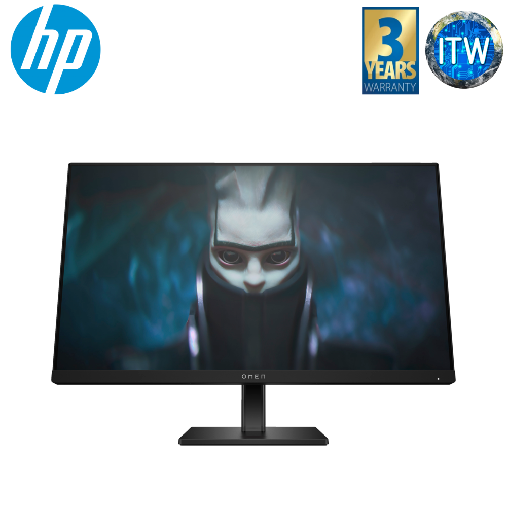 ITW | HP Omen 24&quot; 1920x1080 (FHD), 165Hz, IPS, 1ms GTG Anti-Glare Flat Gaming Monitor (780F0AA)