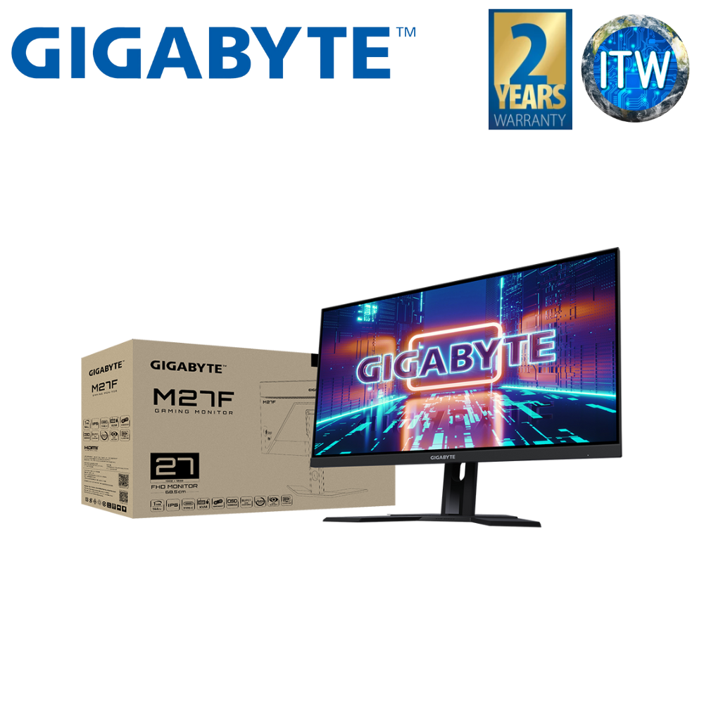 Gigabyte M27F 27inch FHD IPS 144Hz Non-Glare Gaming Monitor (GP-M27F-A-AP)