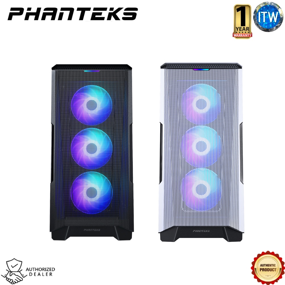 Phanteks Eclipse P500A DRGB High Airflow Full-metal Mesh Design, Tempered Glass ATX Mid-tower PC Case