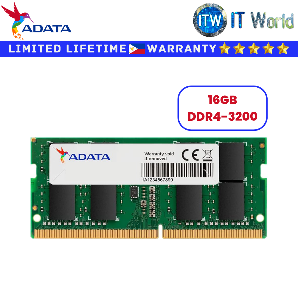 Adata DDR4 RAM Premier 16GB 3200Mhz SO-DIMM Memory Module