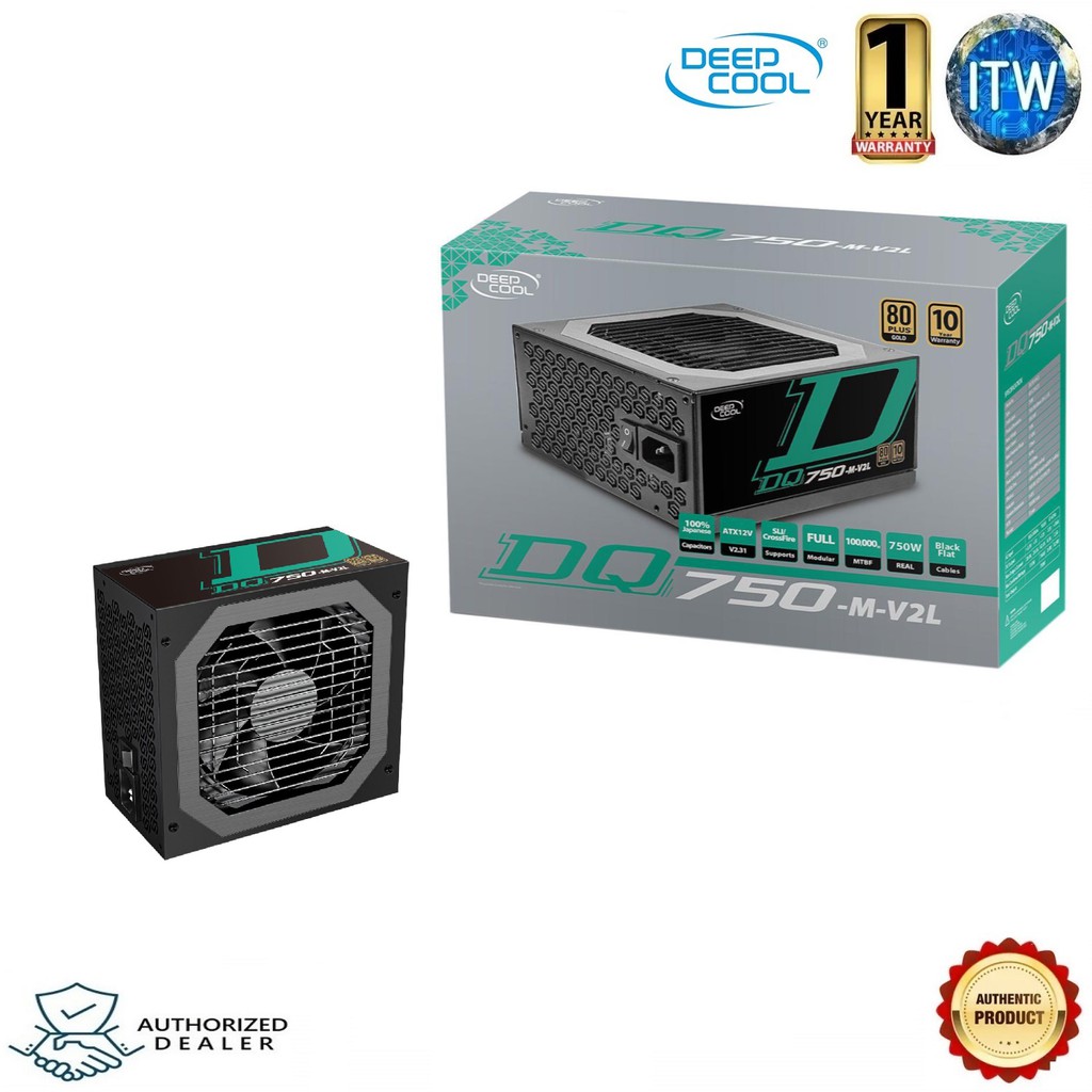 DEEPCOOL DQ750-M V2L 750W Power Supply Unit (DP-DQ750-M-V2L)