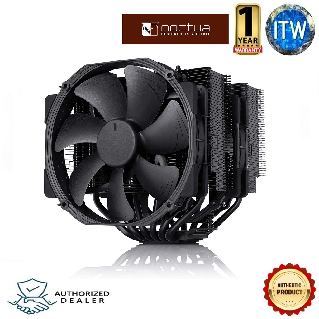 Noctua NH-D15 chromax.black 140mm Dual-Tower CPU Cooler