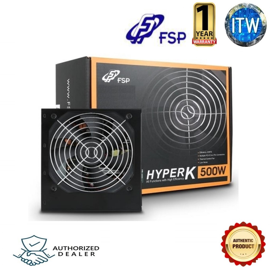 FSP HYPER K 500W 80 PLUS HP500S Power Supply