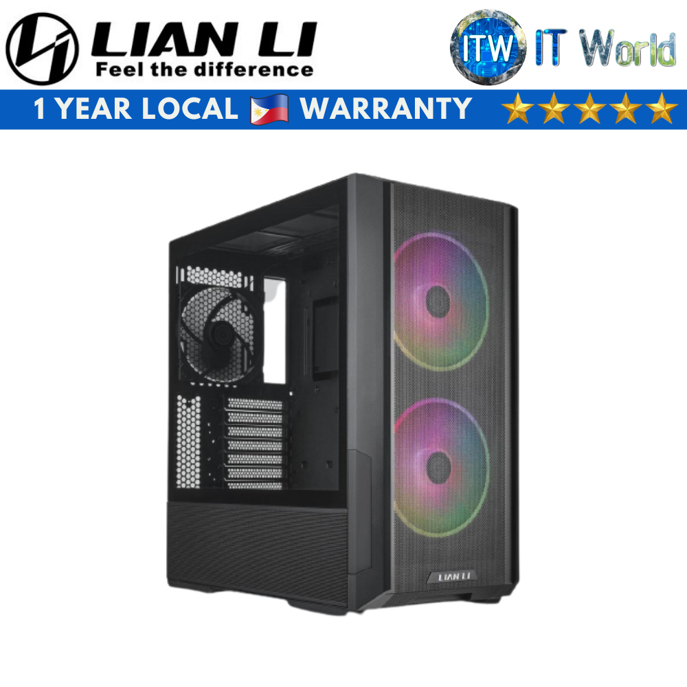 Lian Li Computer PC Case Lancool 216 Mid-Tower Tempered Glass Black (G99.LAN216RX)