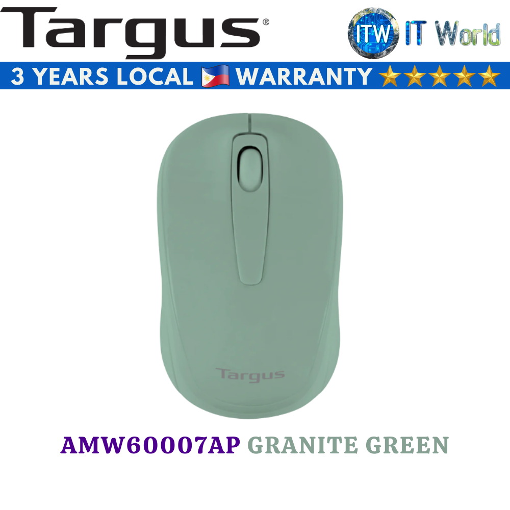 Targus Wireless Optical Mouse W600 Granite Green (AMW60007AP)