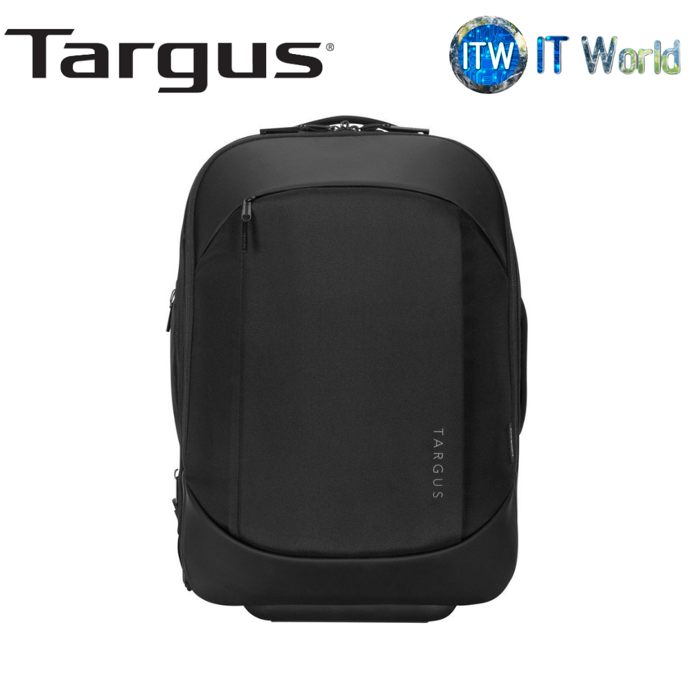 Targus Backpack TBR040GL Black 15.6&quot; EcoSmart Mobile Tech Traveler Rolling