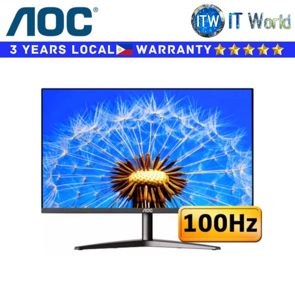 AOC Monitor 24&quot;(1920x1080 FHD) / 100Hz / IPS / 4ms (GTG) / (24B1XH2)