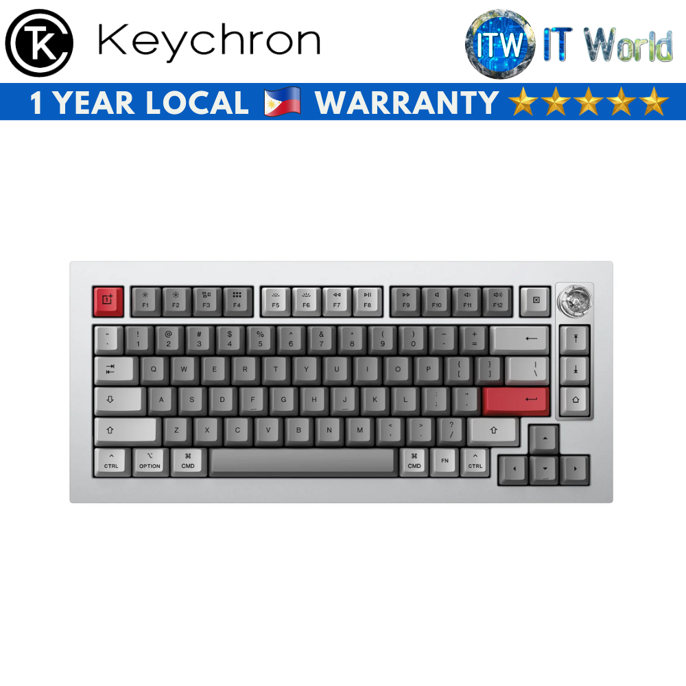 Keychron Pro QMK/VIA Wireless Mechanical Keyboard (OP-81P-T3)