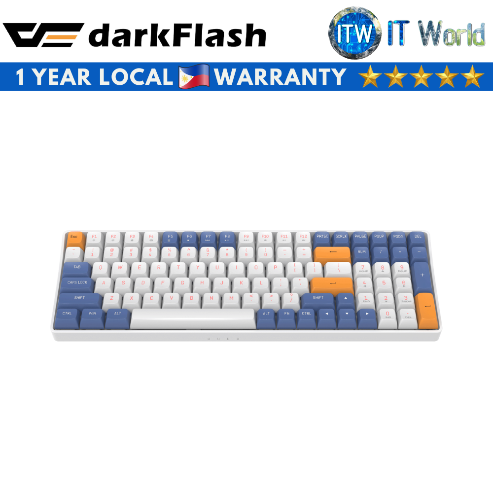 Darkflash GD100 Starry Blue Dual-Mode Connectivity Mechanical Keyboard (Yellow Switch)