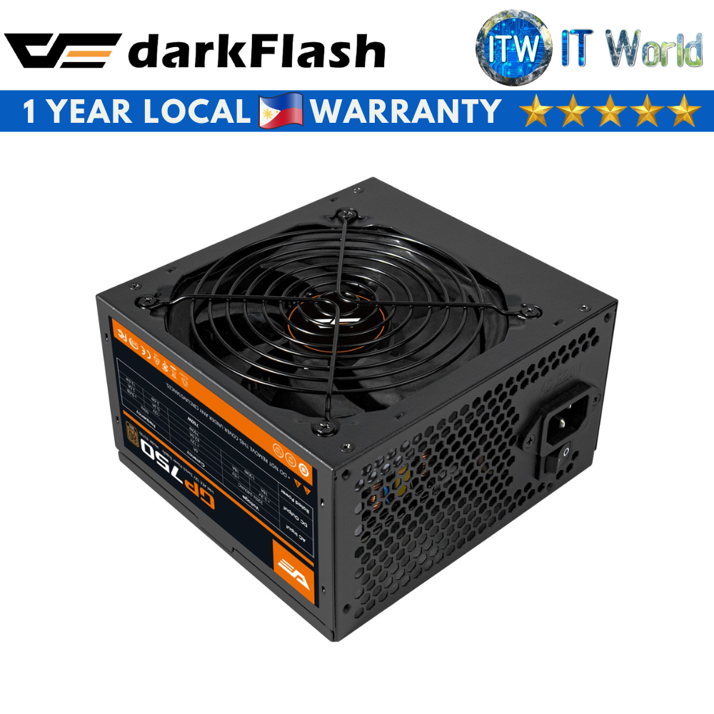 Darkflash GP750 750W 80+ Bronze Non-Modular Power Supply Unit