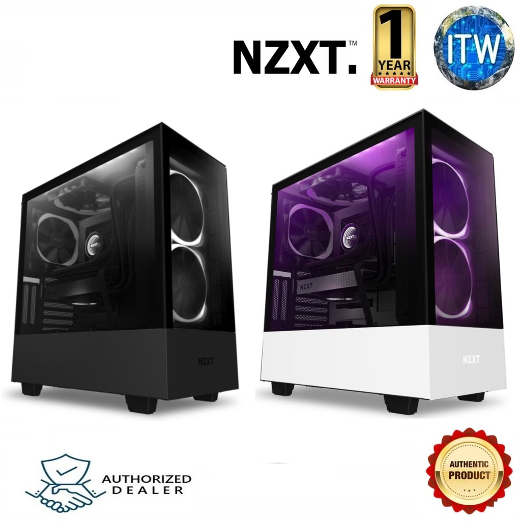 NZXT H510 Elite Series Premium Compact Mid-tower ATX Case