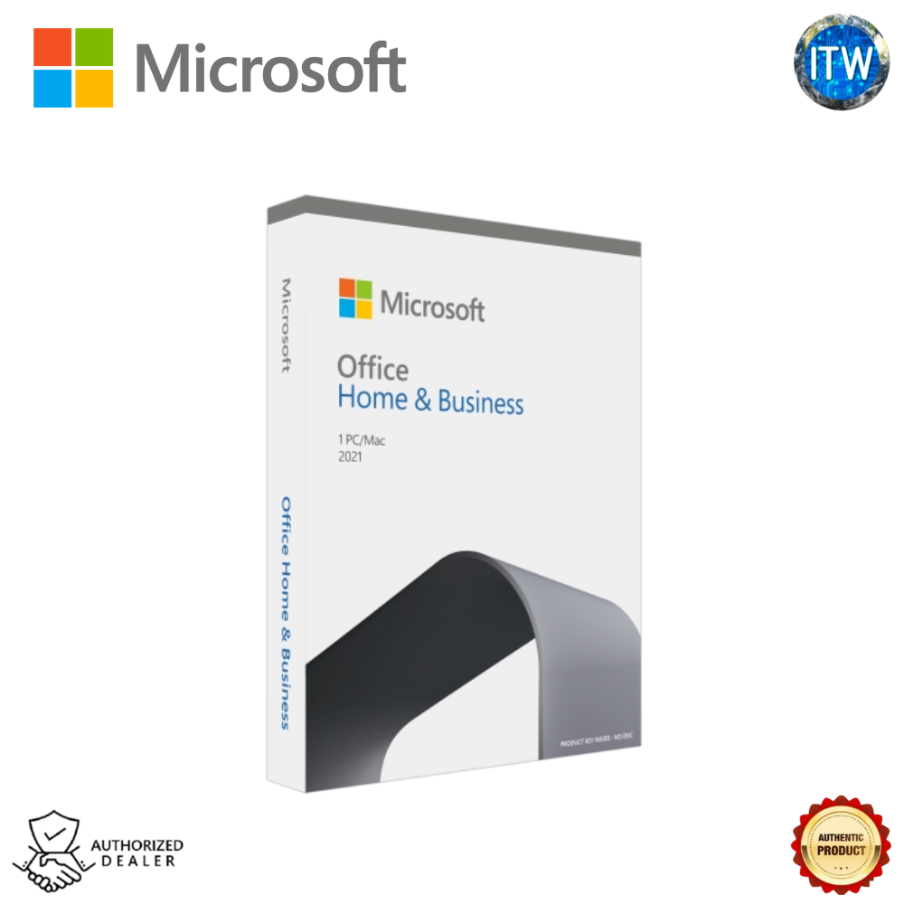 Microsoft Office Home and Business 2021 English APAC EM Medialess (T5D-03510)