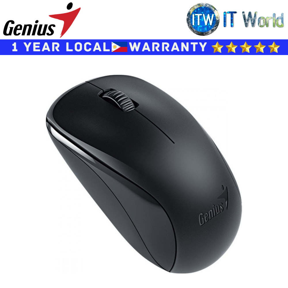 Genius Wireless Mouse NX-7000 2.4Ghz 1200dpi BlueEye (Black)