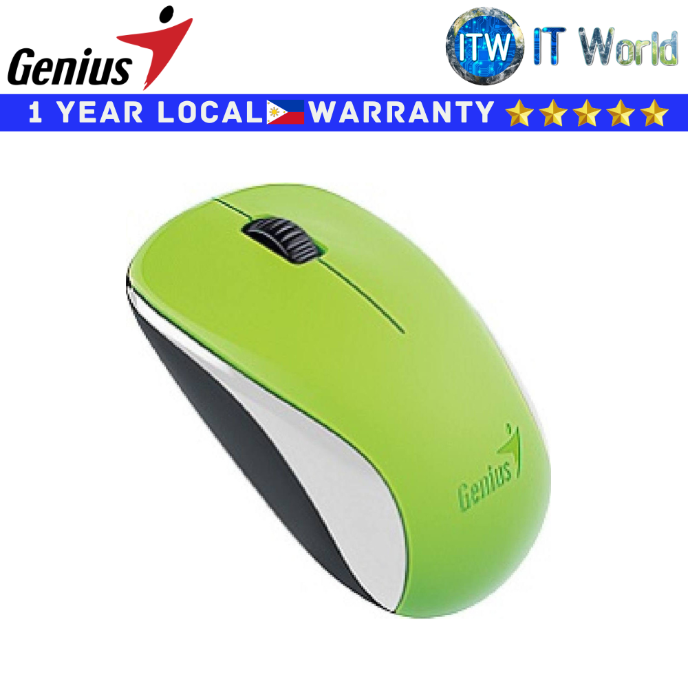 Genius Wireless Mouse NX-7000 2.4Ghz 1200dpi BlueEye (Green)