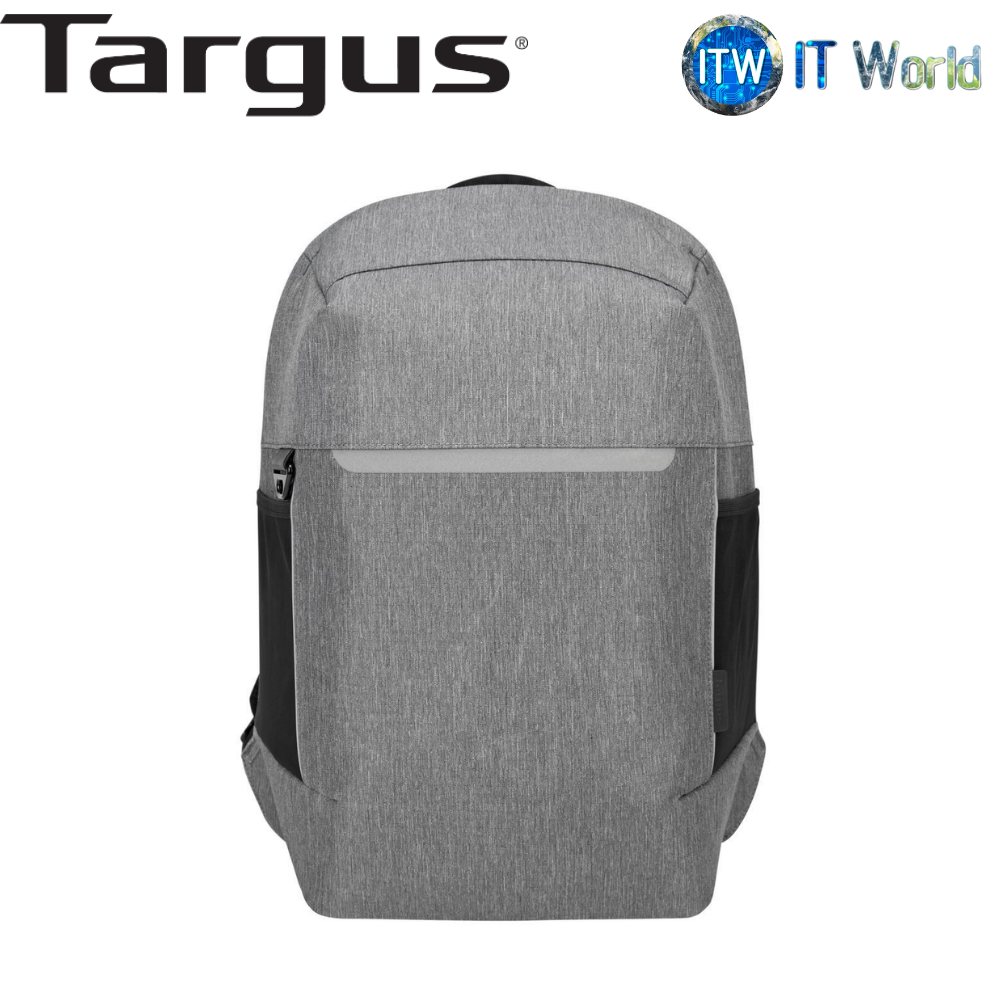 Targus TSB938GL 15.6” CityLite Security Backpack Laptop – Grey