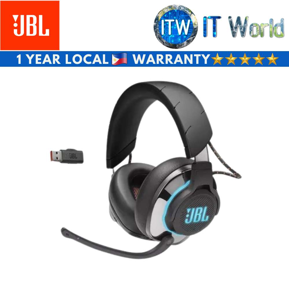 JBL Quantum 810 Wireless Over-Ear Performance Gaming Headset with Active NC and Bluetooth