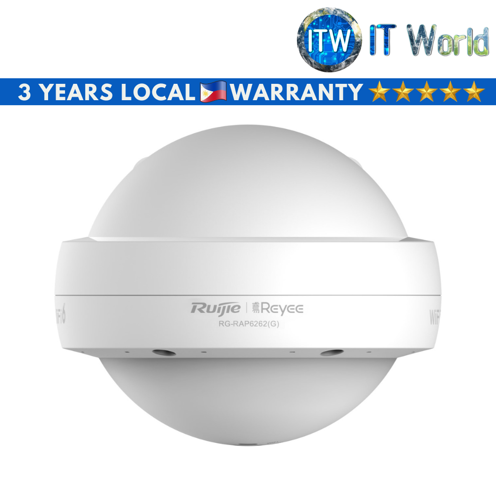 Ruijie Reyee RG-RAP6262(G) Wi-Fi 6 AX1800 Outdoor Omni-directional Access Point