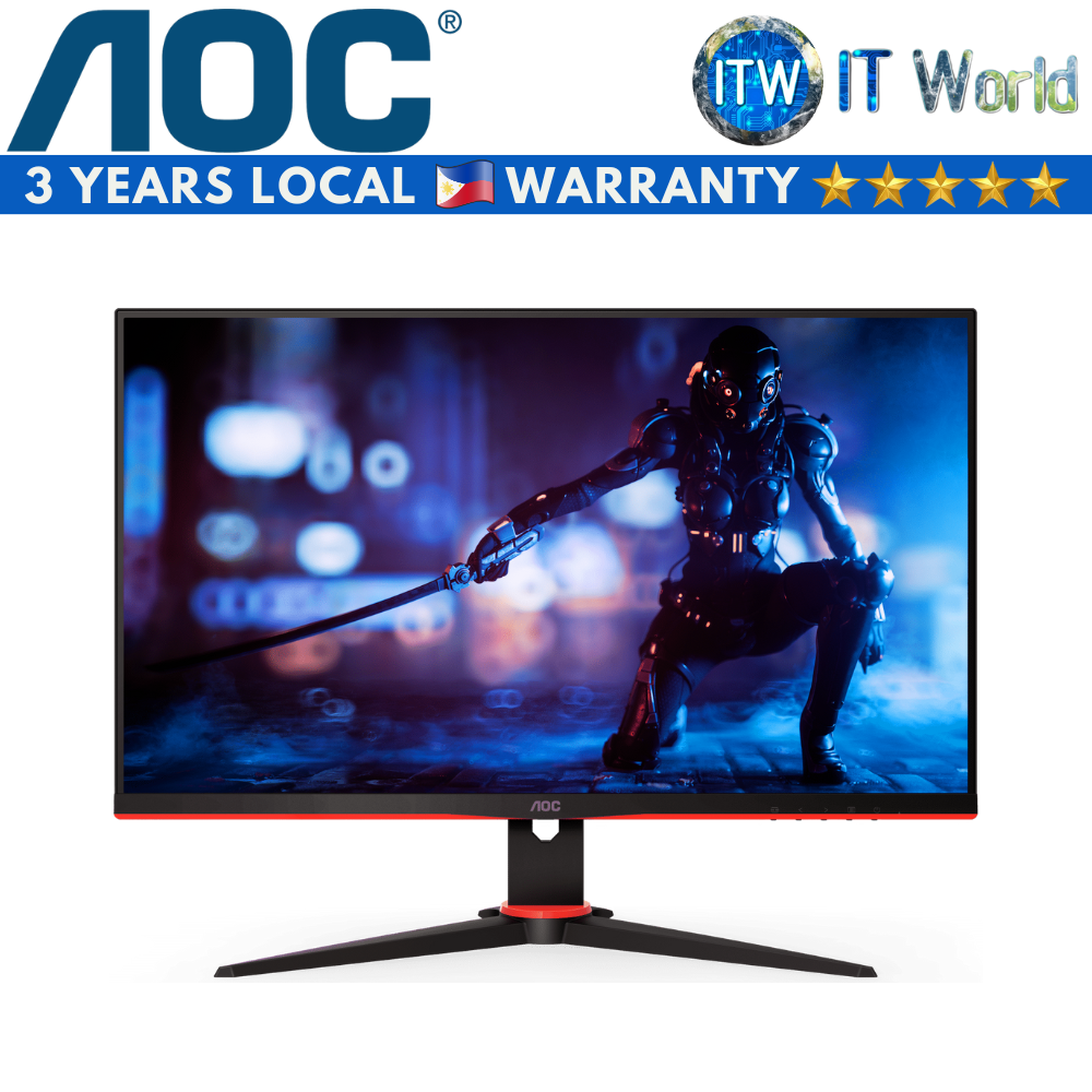 AOC 27G2SE - 27&quot; (1920 x 1080 FHD) / 165Hz / VA / 1ms / AdaptiveSync HDR Mode Gaming Monitor