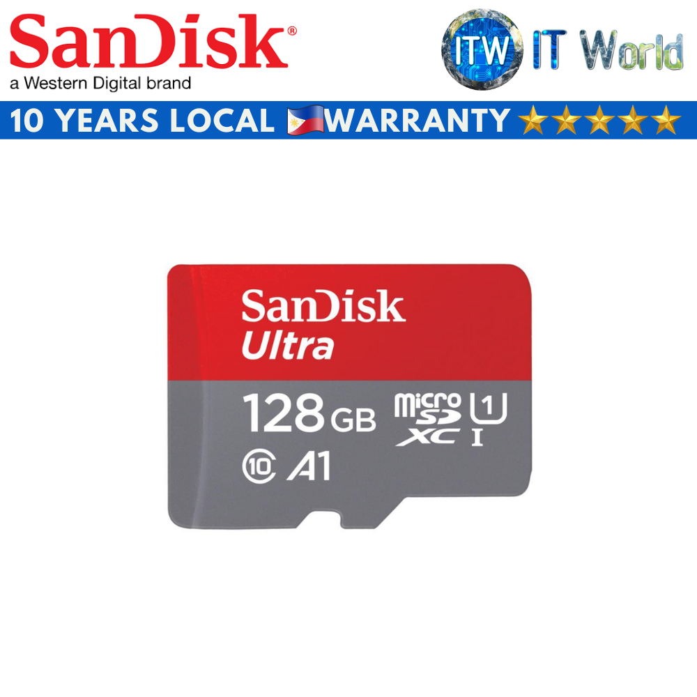 SanDisk Ultra microSDXC Memory Card (64GB|128GB|256GB) (128GB)