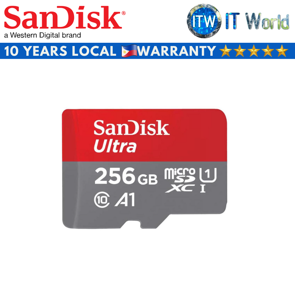 SanDisk Ultra microSDXC Memory Card (64GB|128GB|256GB) (256GB)