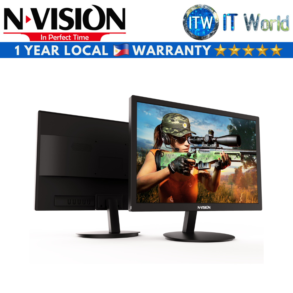 NVision LED Monitor N190HD V8 19&quot; 1440x900 / 60Hz / TN Panel / 5ms