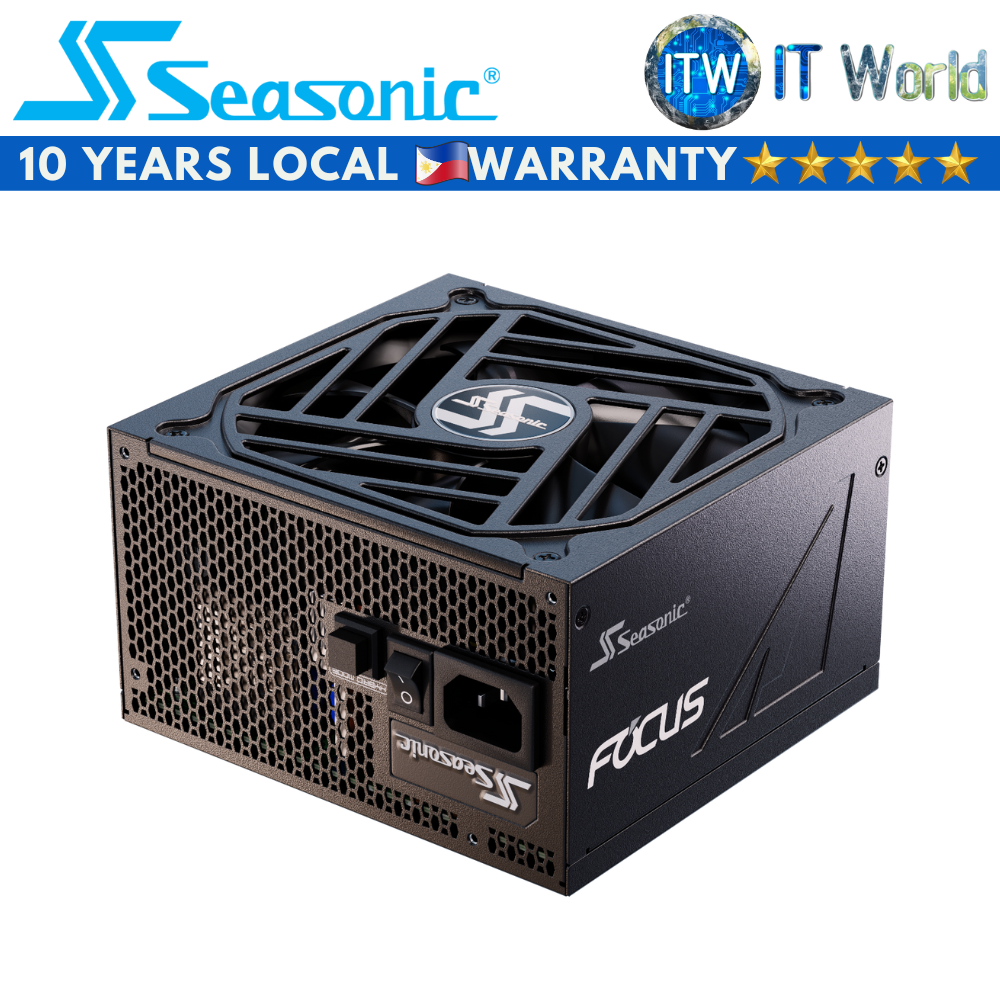 Seasonic Focus GX-750 ATX3.0 750W 80+ Gold Fully Modular Power Supply Unit (SSR-750FX3)