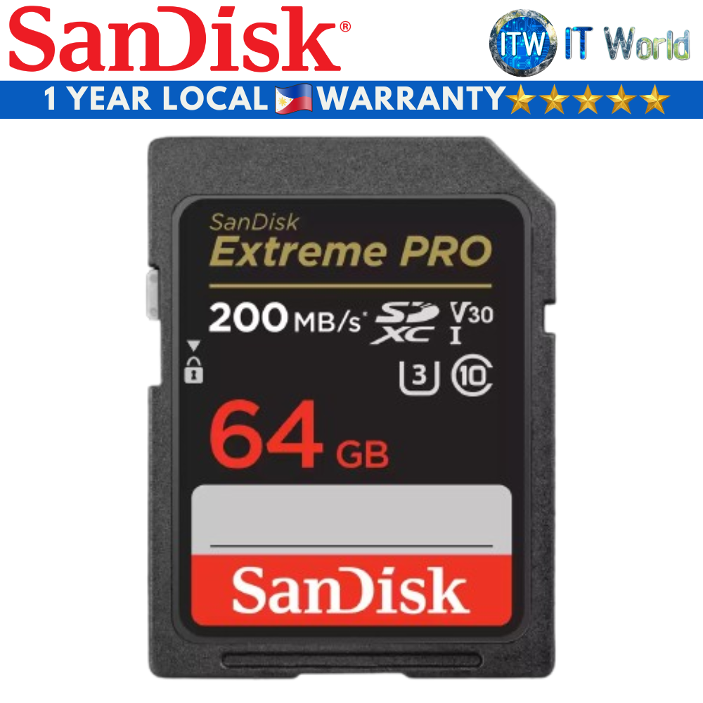 SanDisk Memory Card Extreme PRO SDHC And SDXC UHS-I (64GB)(SDSDXXU-064G-GN4IN)