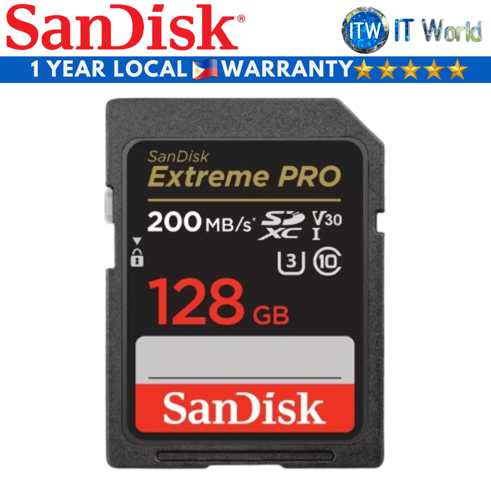 SanDisk Memory Card Extreme PRO SDHC And SDXC UHS-I (128GB)(SDSDXXD-128G-GN4IN)