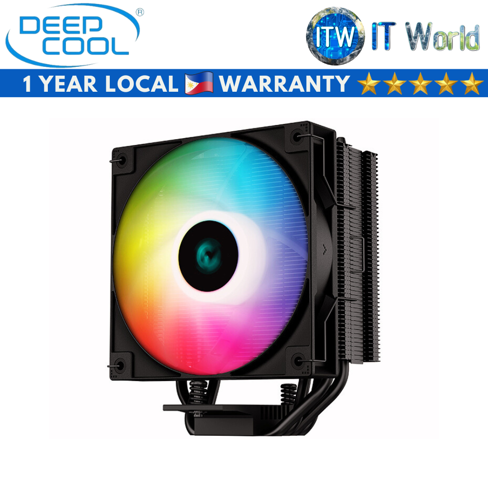 Deepcool Gammaxx Series AG400 BK ARGB 120mm CPU Cooler (R-AG400-BKANMC-G-2)