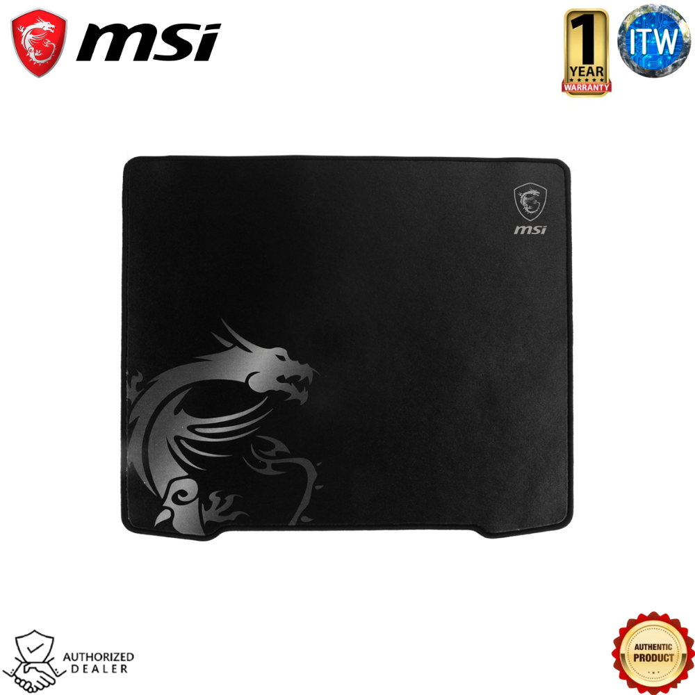 MSI Agility GD30 - 450mm x 400mm x 3mm, Silk Gaming Fabric Surface Gaming Mousepad