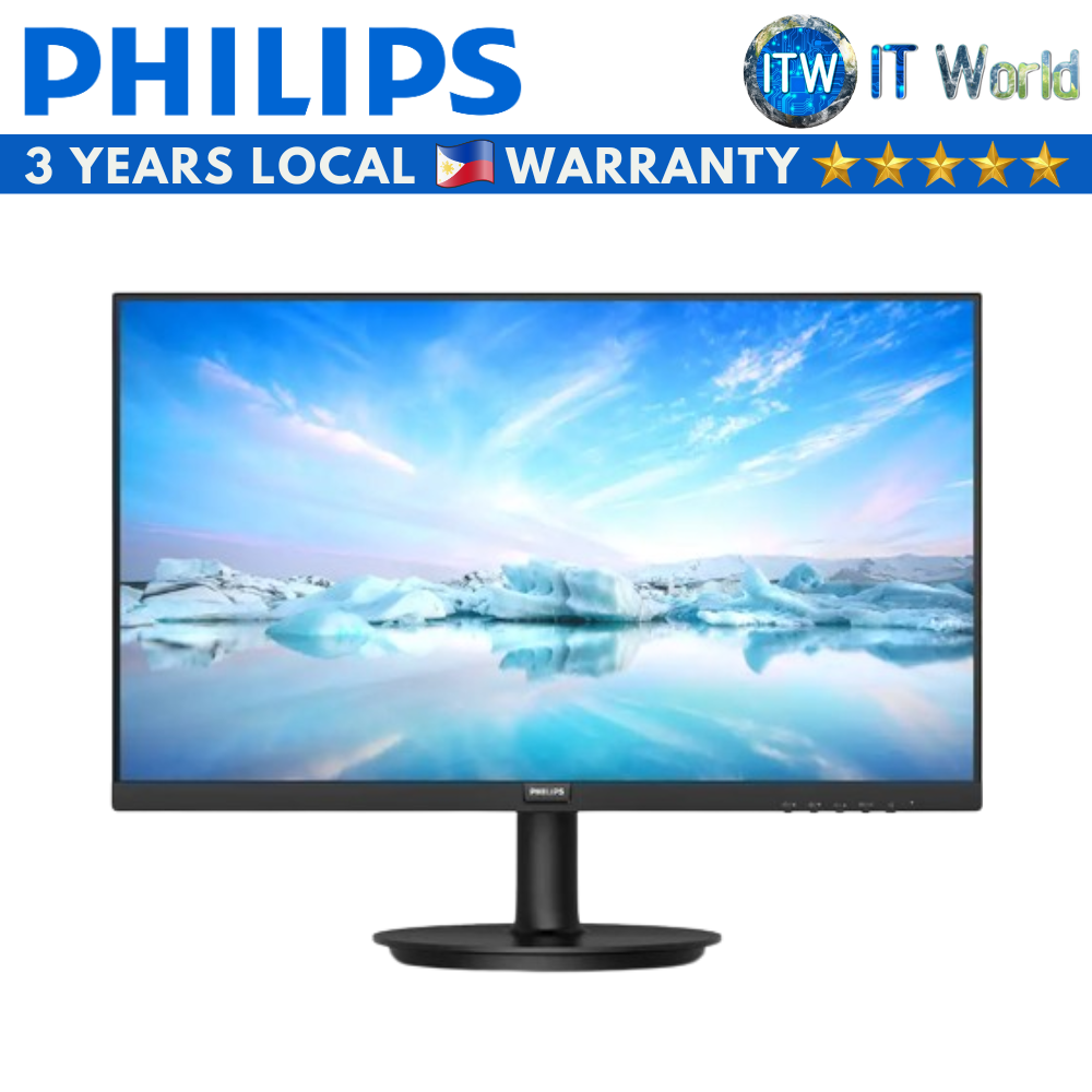 Philips 241V8B - 24&quot; (1920 x 1080 FHD) / 100Hz / IPS / 4ms (GTG) / Flicker-free LCD Monitor