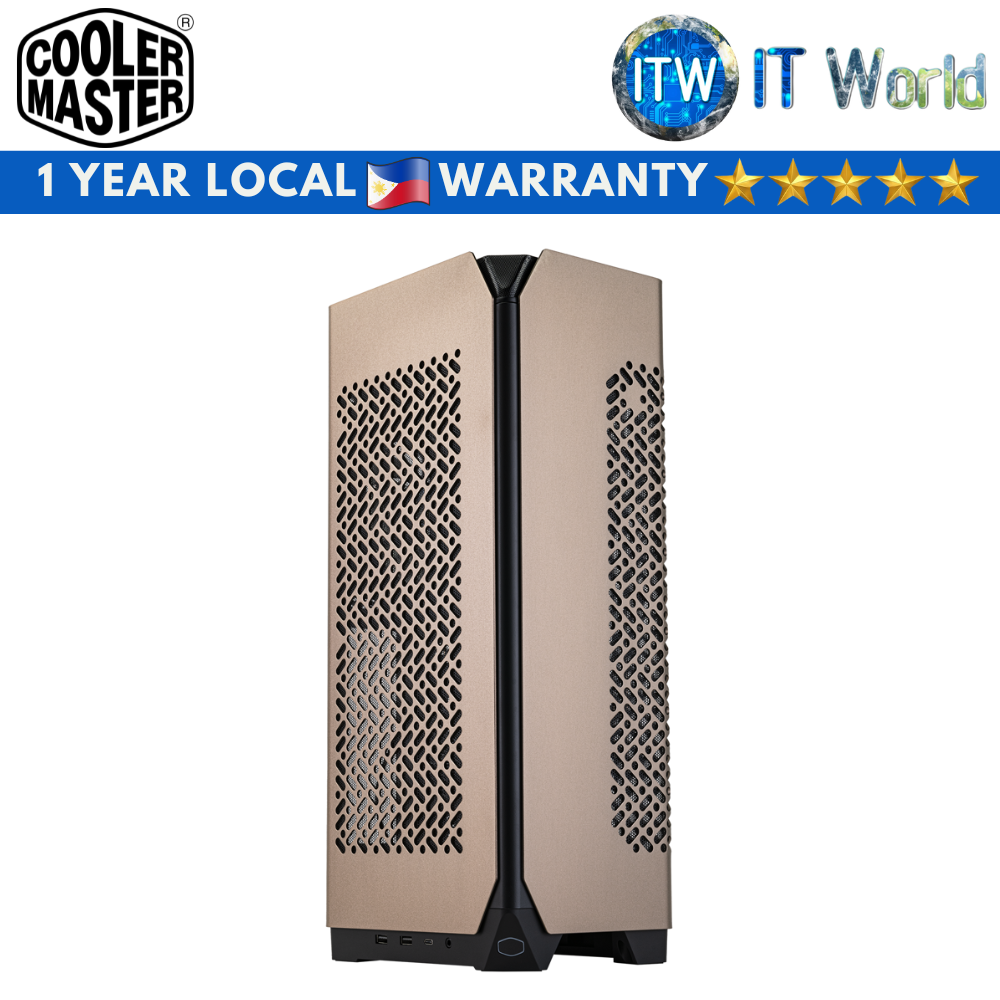 Cooler Master Computer PC Case NCORE 100 Max ITX mini-Tower Bronze (NR100-ZNNN85-SL0)