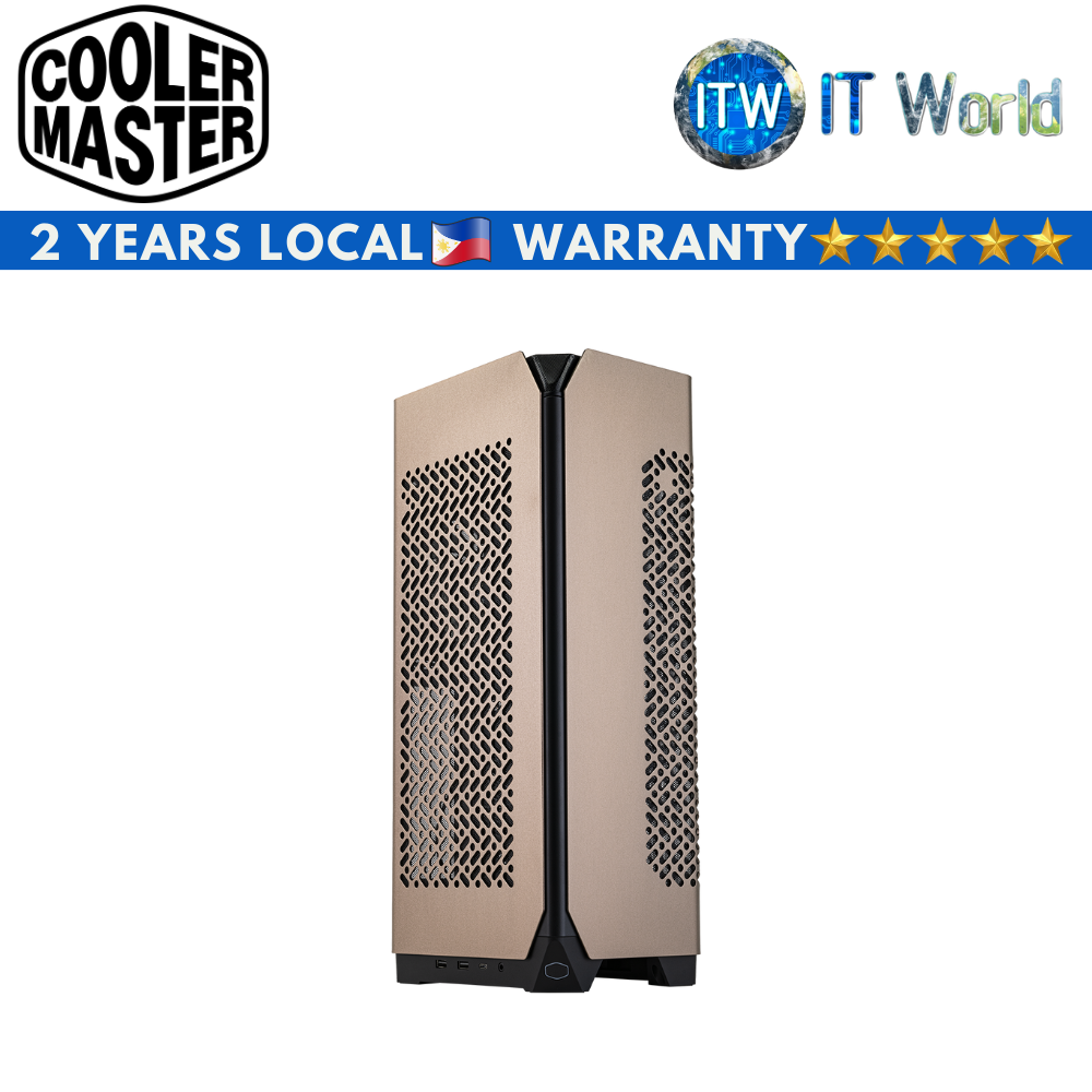 Cooler Master NCORE 100 Max ITX Mini-Tower PC Case (Bronze)