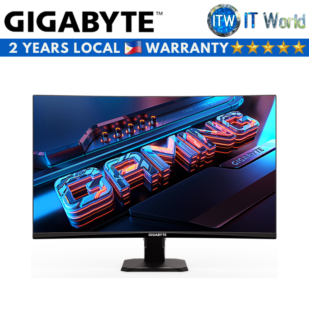 Gigabyte GS27FC / 27&quot; FHD / 180Hz / VA / 1ms / 1500R Curved Gaming Monitor (GP-GS27FC-AP)