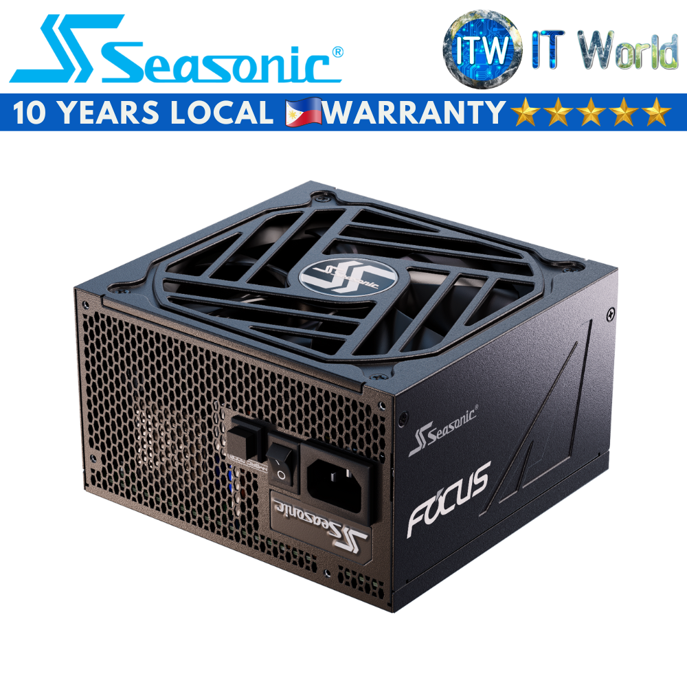 Seasonic Focus GX-850 ATX3.0 850W 80+ Gold Fully Modular Power Supply Unit (SSR-850FX3)